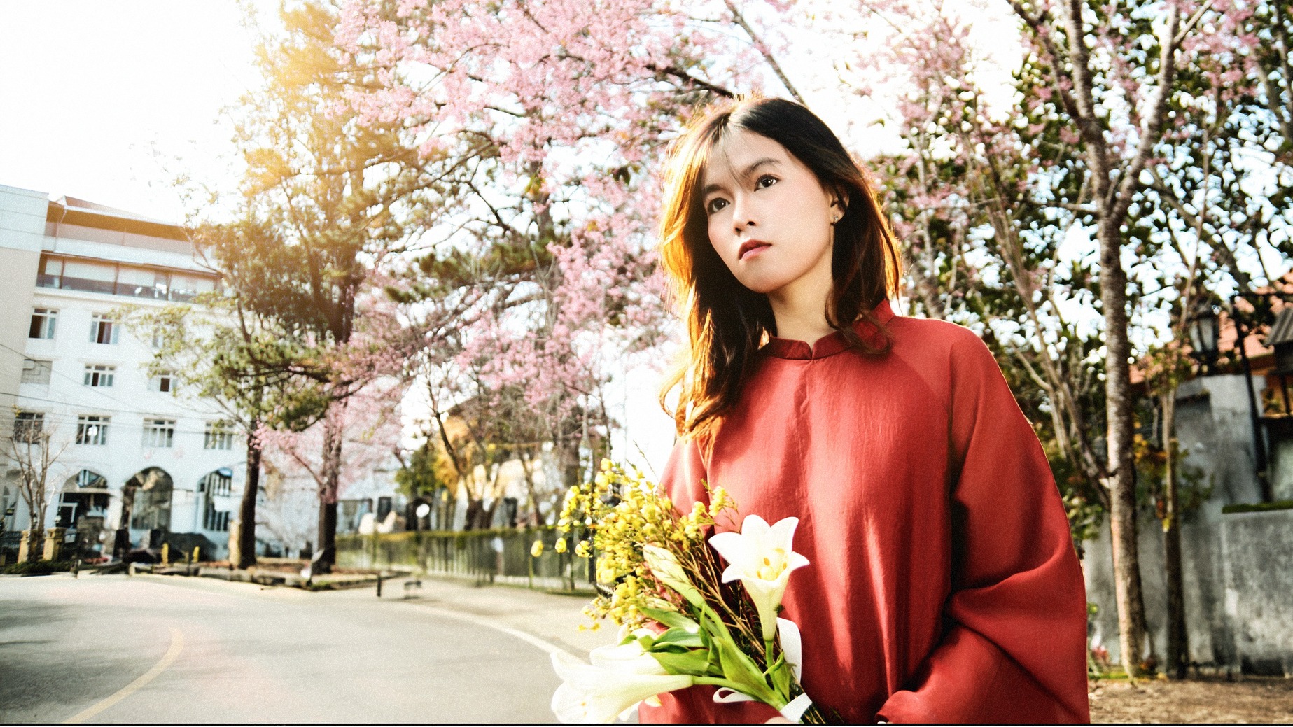 Portrait in áo dài