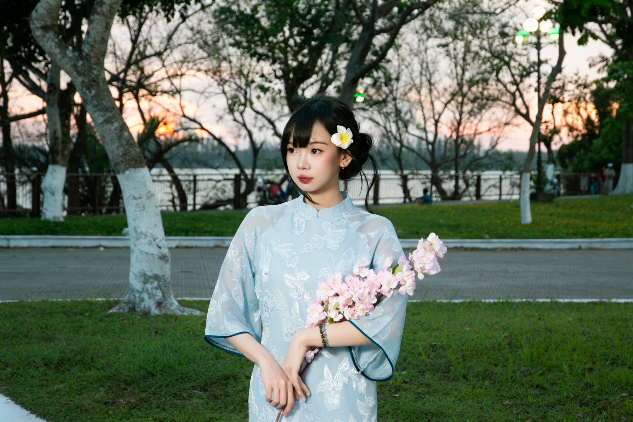 Traditional dress portrait